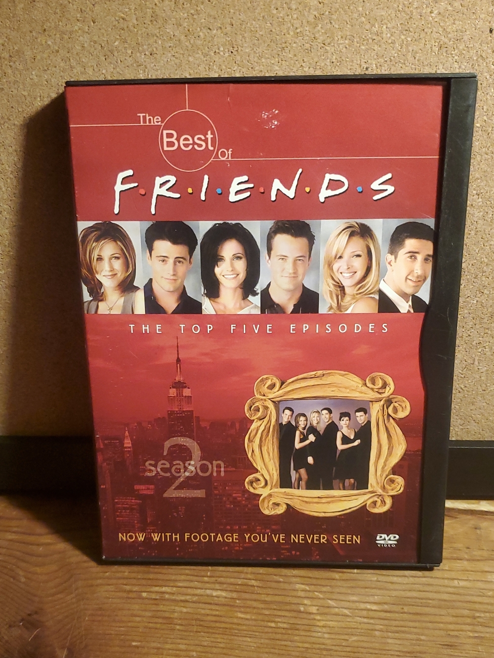 Friends Season 2 DVD - Red Cover